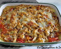 Voici un petit gratin tout simple, sorti de mon imagination : un fond de purée, puis une couche de poisson mélangé avec des tomates et du persil. C'est donc un plat complet,…