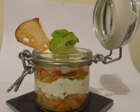 Verrine fraîcheur océane