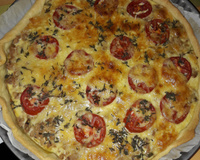 Tarte au thon et aux tomates simple