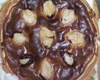 Tarte poire-chocolat de grand-mère
