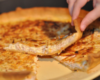Quiche express allégée au poulet
