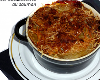 Gratin dauphinois au saumon