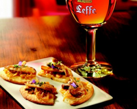 Délicieuse recette élaborée en exclusivité par Hélène DARROZE pour Leffe.