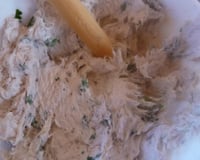 Rillettes de maquereau grillé au fromage frais