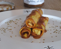 Pain perdu roulé Confiture de Lait Bonne Maman