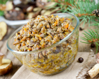 Farce aux cèpes pour volaille