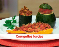 Courgettes farcies