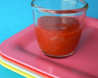 Compote de fraises et rhubarbe