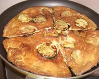 La légéreté de la courgette associée à l'omelette et accompagnée d'une salade verte, est un vrai régal !