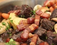 Bœuf bourguignon fait maison