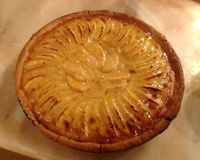 Tarte aux pommes amandes
