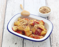 Crumbles aux fruits