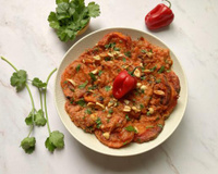 Cocotte de patates douces au beurre de cacahuète