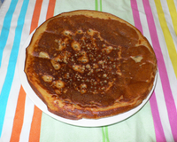 Un ENORME Pan-cake à la mode marocaine