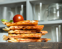 Croque-gaufres au jambon : le plat prêt en quelques minutes qui régale toute la famille