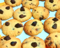 Cookies savoureux et moelleux aux pépites de chocolat