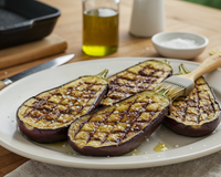 Aubergines au grill