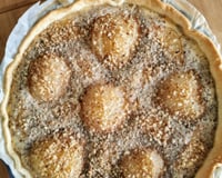 Tarte aux poires et mascarpone