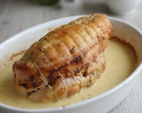 Rôti de dinde au four et léger