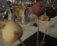 Sucette foie gras chocolat