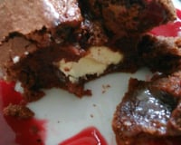 Fondant cœur chocolat