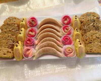 Salade de riz à l'orange et aux crevettes