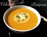 Du potiron de la courgette et de la pommes de terre et voila un délicieux velouté pour ravir vos papilles, et vous réchauffer.