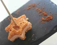 Une mise en bouche festive crée pour le premier Noël de ma filleule...