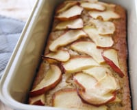Gateau à la farine de sarrasin et aux pommes