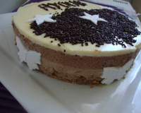 Bavarois praliné choco blanc