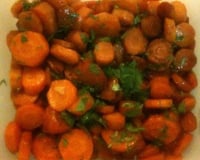 Carottes Vichy au beurre et au persil 