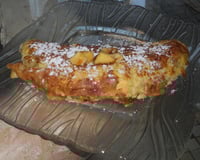 Omelette soufflée aux pommes