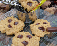 Voici un nom bien commun pour présenter cette recette qui à enchanté tous ceux qui les ont goutés ! en même temps si je vous dis : pâte de spéculoos crunchy, flocons…
