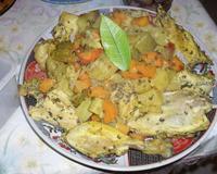 Une repas équilibré et sain, aux saveurs orientales...