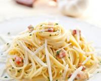 Pâtes carbonara revisitées