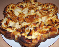 Gâteau aux pommes et au rhum