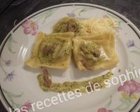 De délicieux raviolis à farcir.