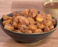 Recette tendance du moment : des mini churros croustillants à faire avec des gnocchi  On a testé et c’est validé