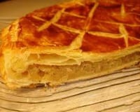 Galette des rois à la compote de pommes