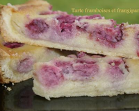 Tarte framboise et frangipane