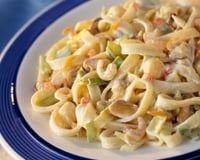 Tagliatelles aux fruits de mer faciles