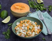 Ceviche de daurade au melon