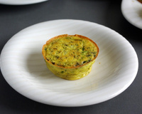 Flan de courgettes et Camembert Le Rustique