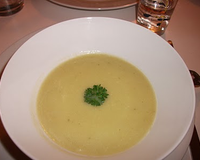 Velouté de courgettes fait maison