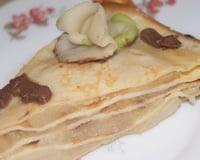 Mille feuilles à la compote