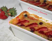 Gratin de fruits rouges au Lemon curd