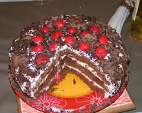 Forêt noire crémeuse