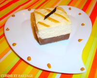 Un cheesecake hyper léger et fondant à la confiture de lait.