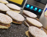 Macarons en pancakes
