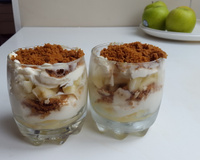 Tiramisu pomme verte